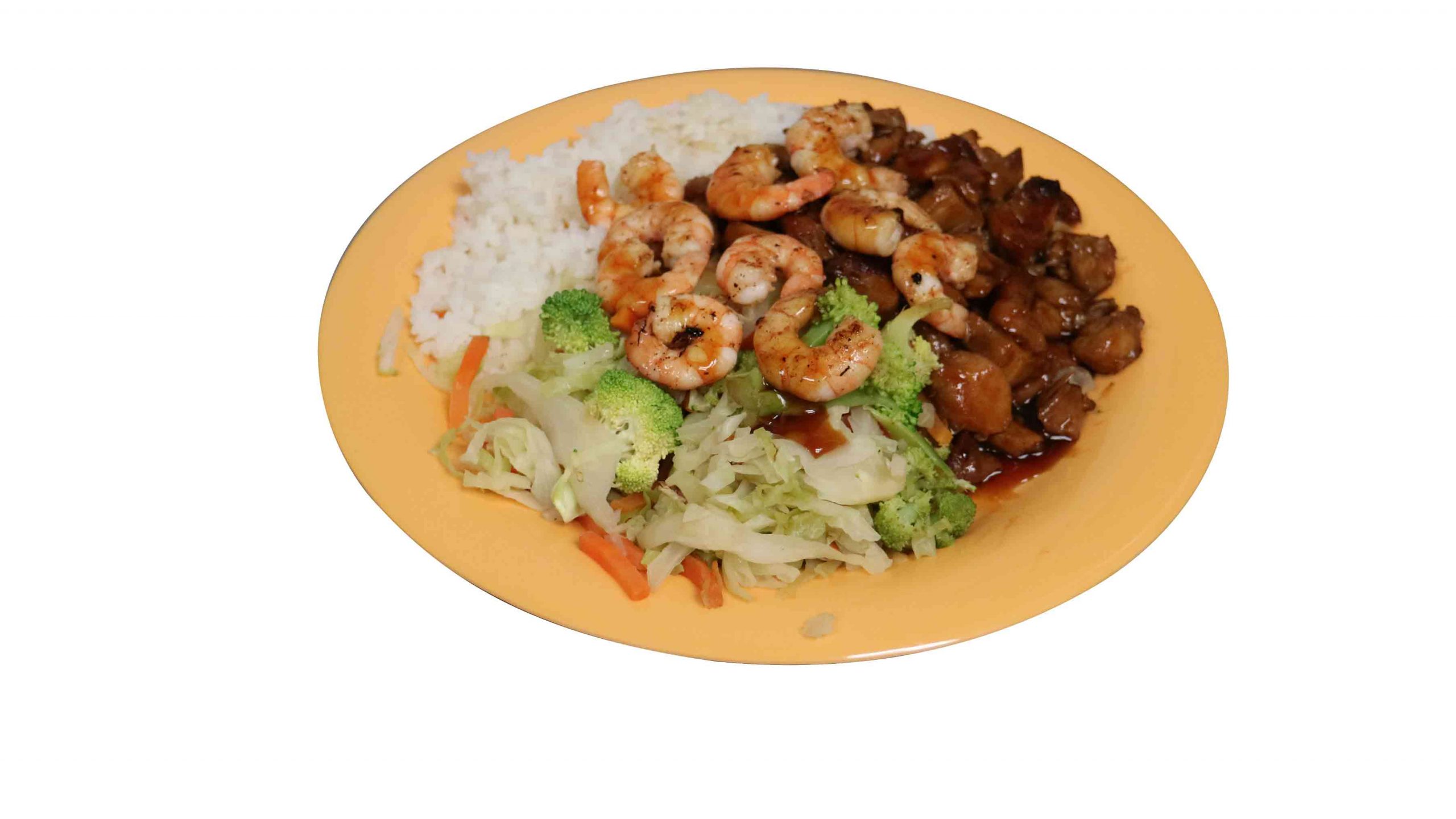 Chicken-and-Shrimp-Teriyaki